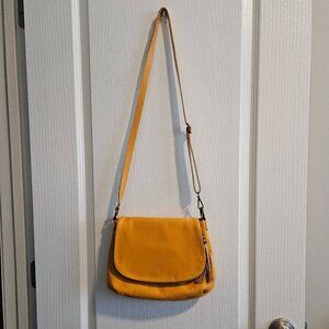 Vera Pelle Leather Crossbody Handbag